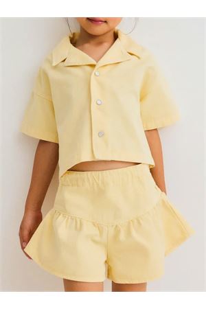 Bellis Shirt Soft Lemon THE NEW SOCIETY KIDS | S26AHB1P426SOFTLEMON